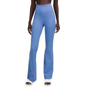 Lululemon Groove Super-High-Rise Flared Pant Blue Nulu Sz 14
